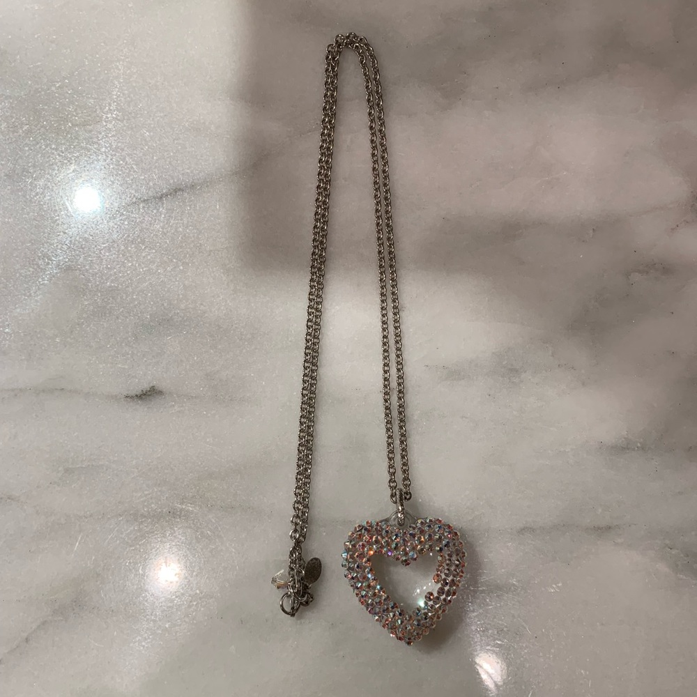 Tarina Tarantino Heart Bubble Necklace